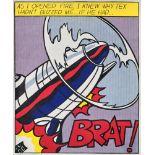 LICHTENSTEIN, ROY: "As I Opened Fire Poster".