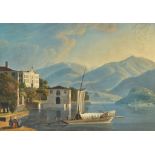 ITALIEN, 19. JH.: Villa Carlotta am Comersee.