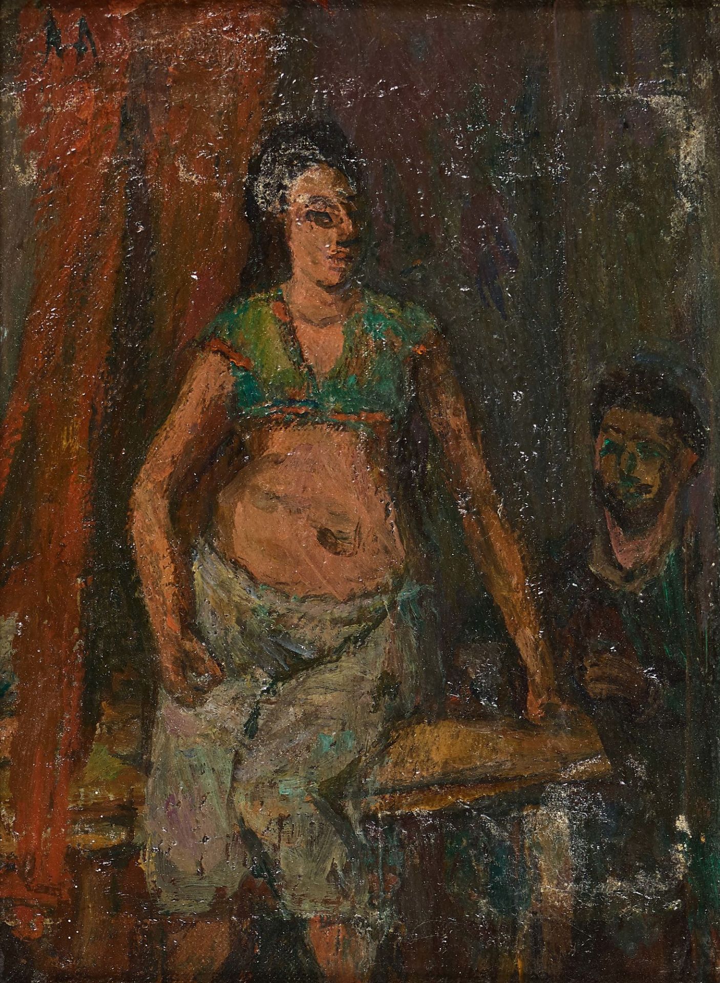 AUBERJONOIS, RENÉ: "La belle Fatma".