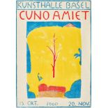 AMIET, CUNO: "Kunsthalle Basel 1960".