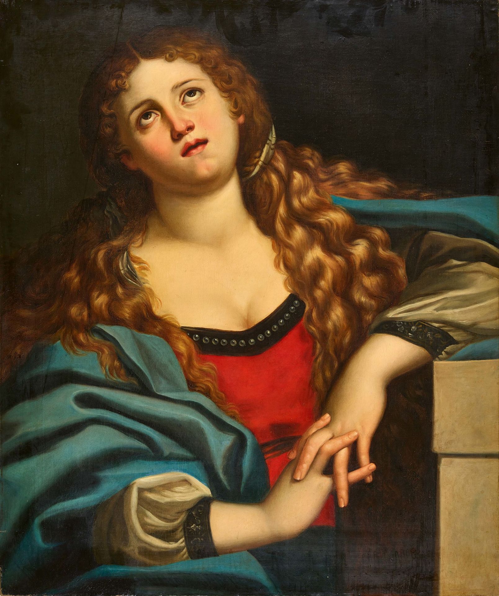 ITALIEN, 19. JH.: Die büssende Maria Magdalena.