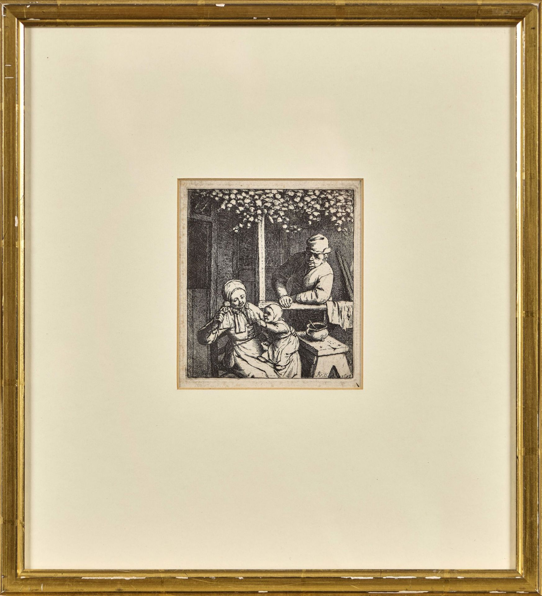 OSTADE, ADRIAEN JANSZ. VAN: "Die Puppe". - Image 2 of 2