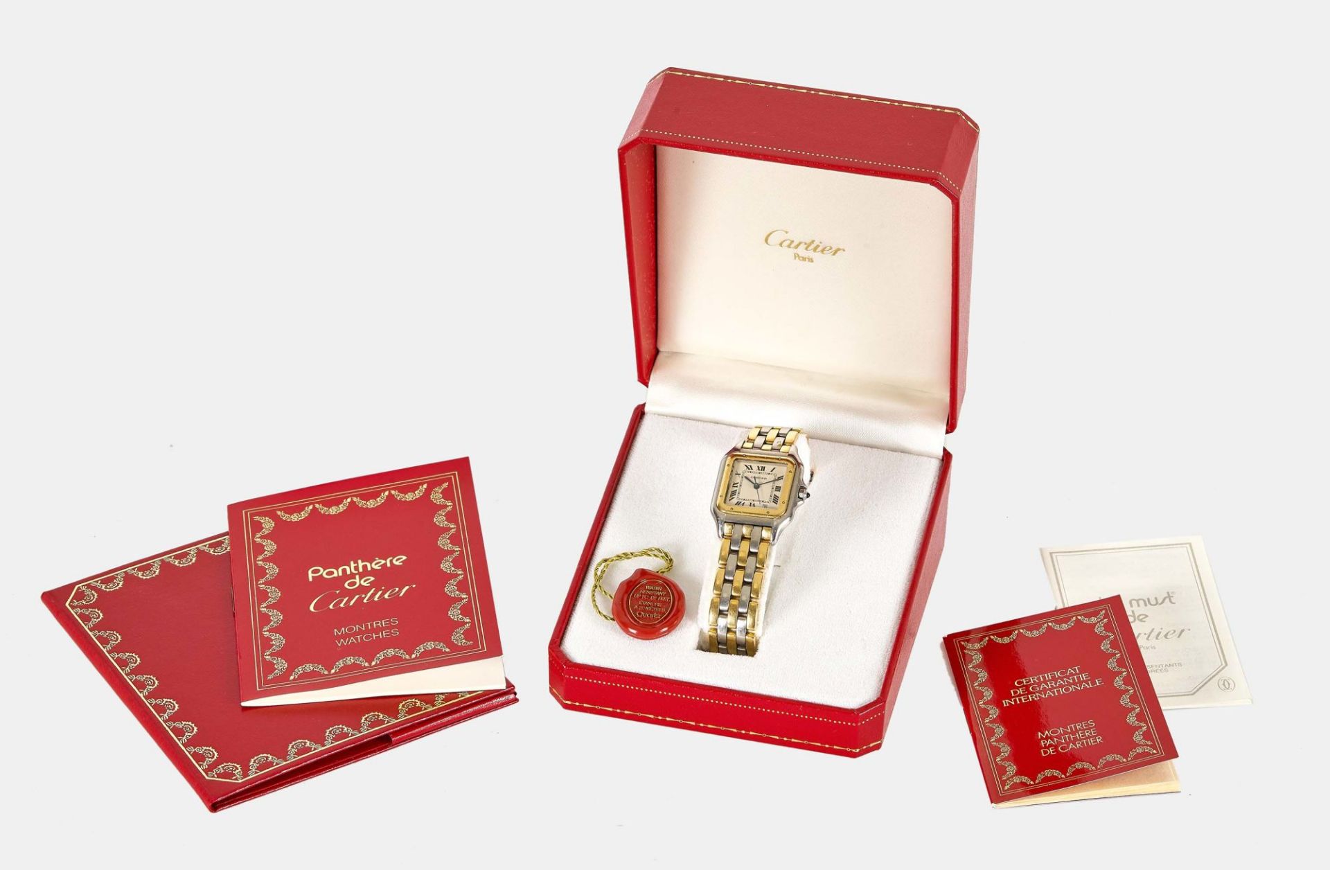 CARTIER: Armbanduhr "Panthère de Cartier". - Bild 2 aus 2