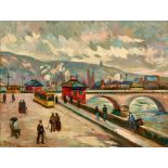 GUILLAUMIN, ARMAND (AUCH JEAN-BAPTISTE ARMAND): "Le Pont de Corneille à Rouen".