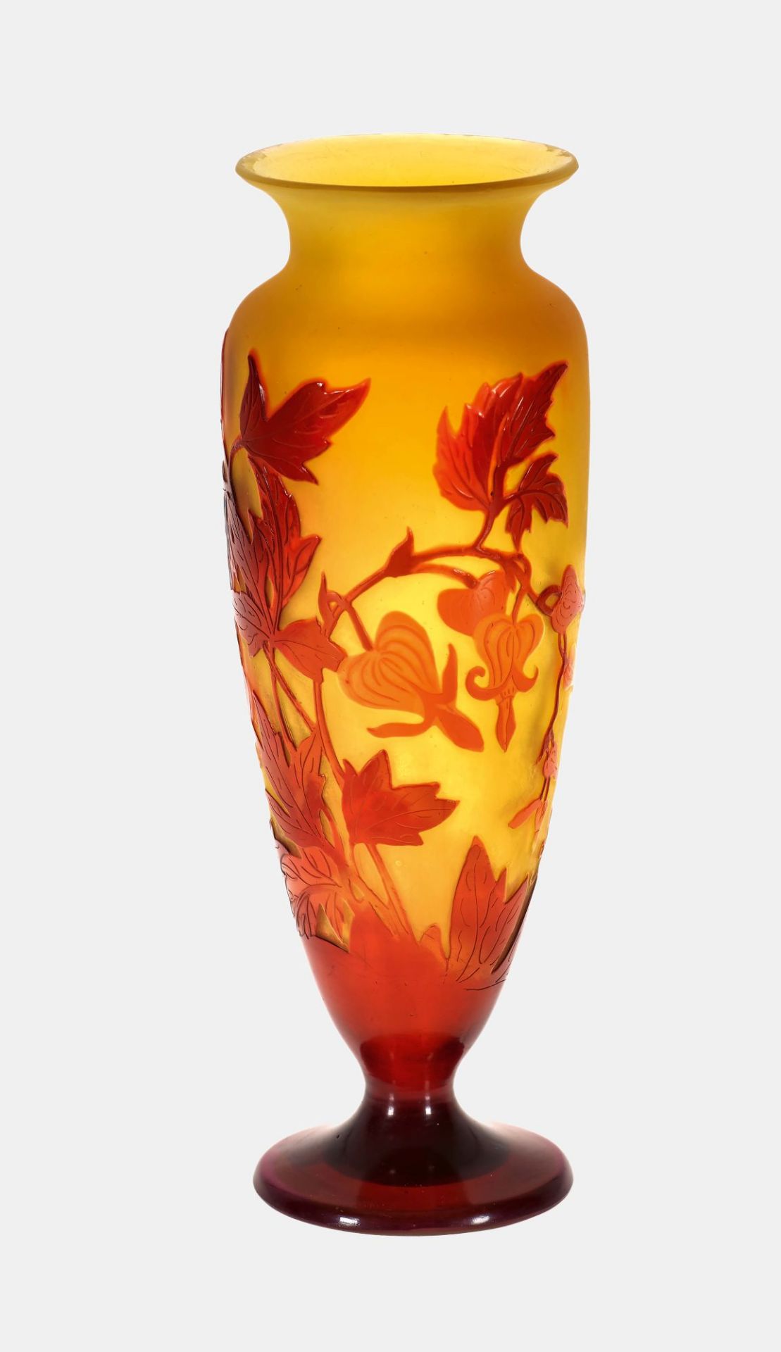 GALLÉ, ÉMILE, Werkstatt - Workshop: Vase, Nancy, um 1906-1914.
