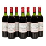 CHÂTEAU LYNCH-BAGES: Pauillac, Cinquième Grand Cru Classé, 1982.