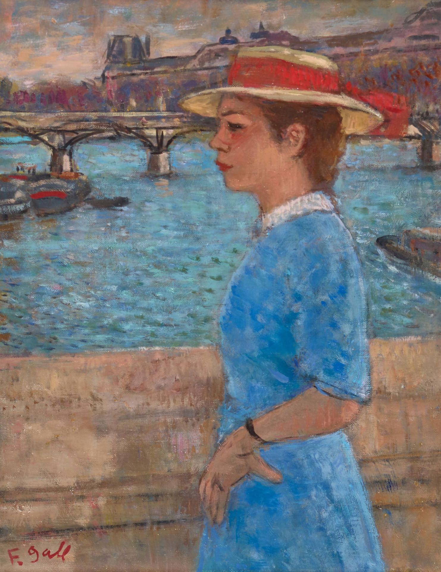 GALL, FRANÇOIS: "Le Pont des Arts".