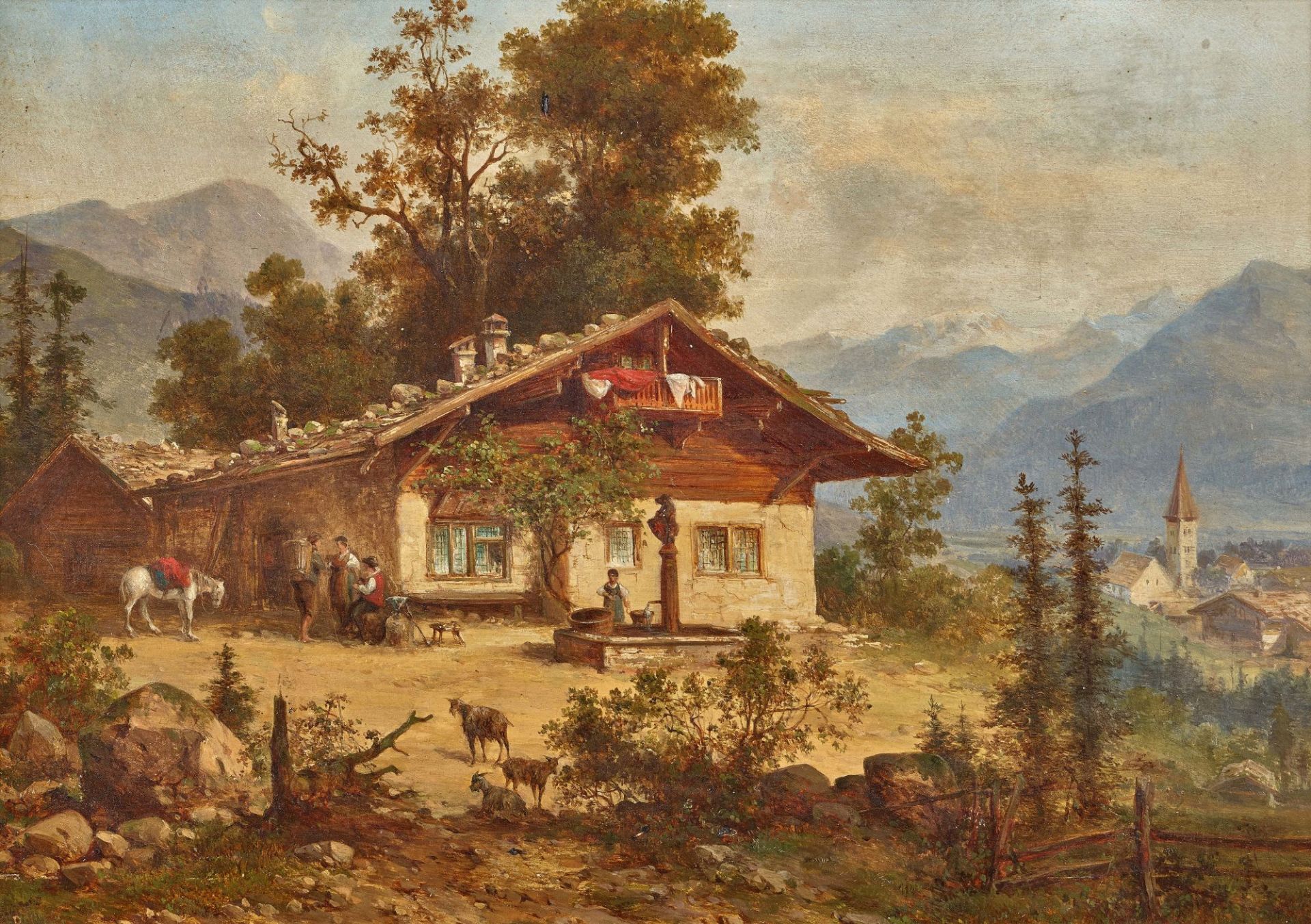 REINHARDT, CARL AUGUST: "Schmiede bei Meyringen".