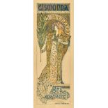 MUCHA, ALFONS: "Gismonda".