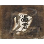 TÀPIES, ANTONI: "Variations sur un thème musical 7".