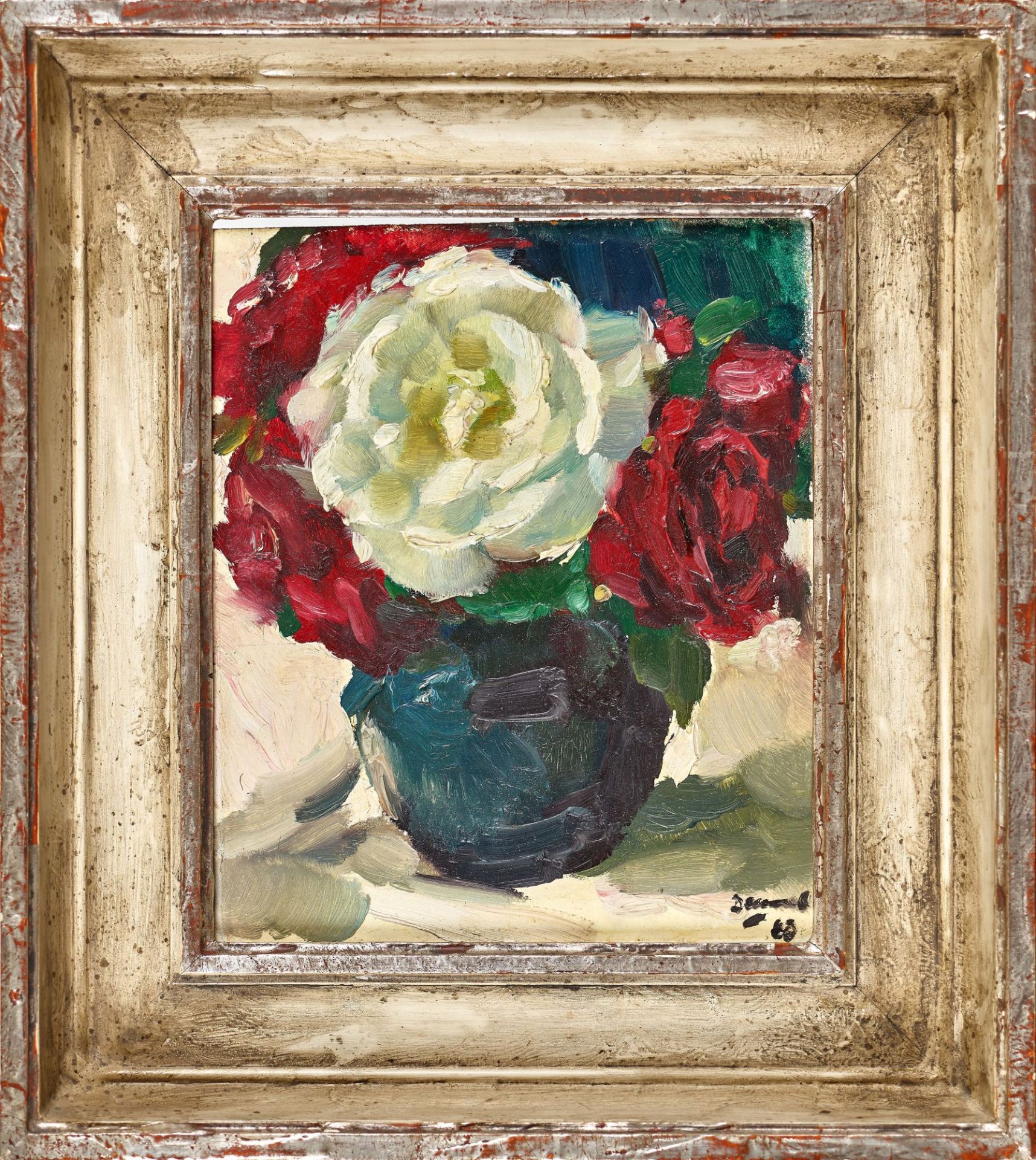 DEMMEL, WILLIBALD: Rosen in Vase. - Image 2 of 2