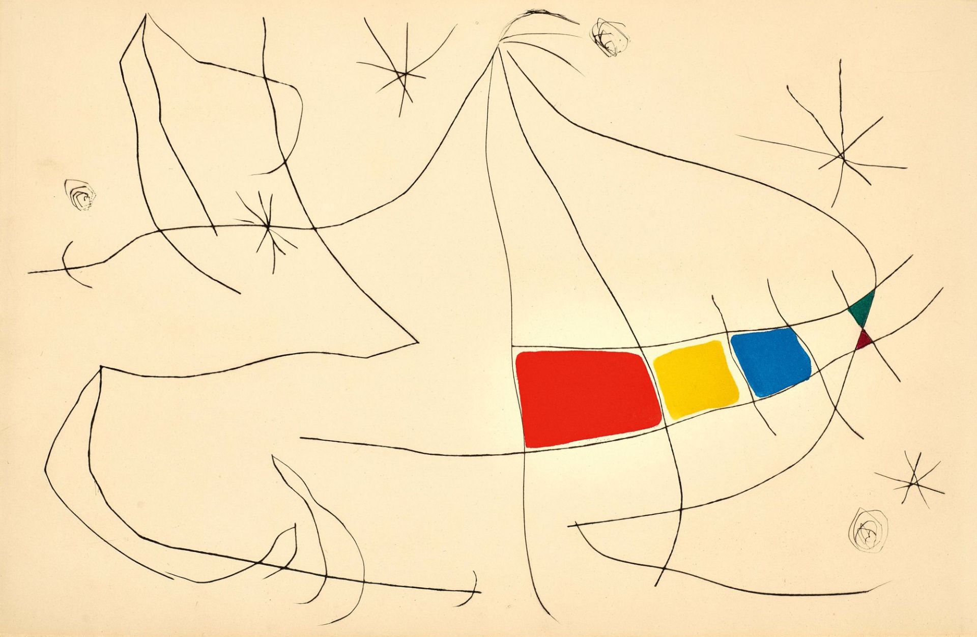 MIRÓ, JOAN: Jacques Dupin: "L'Issue Dérobée". - Image 2 of 4