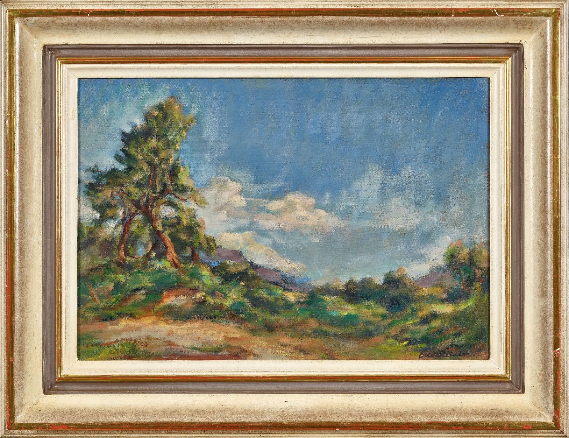 MEISTER, OTTO: "Magliasina Landschaft". - Bild 2 aus 2