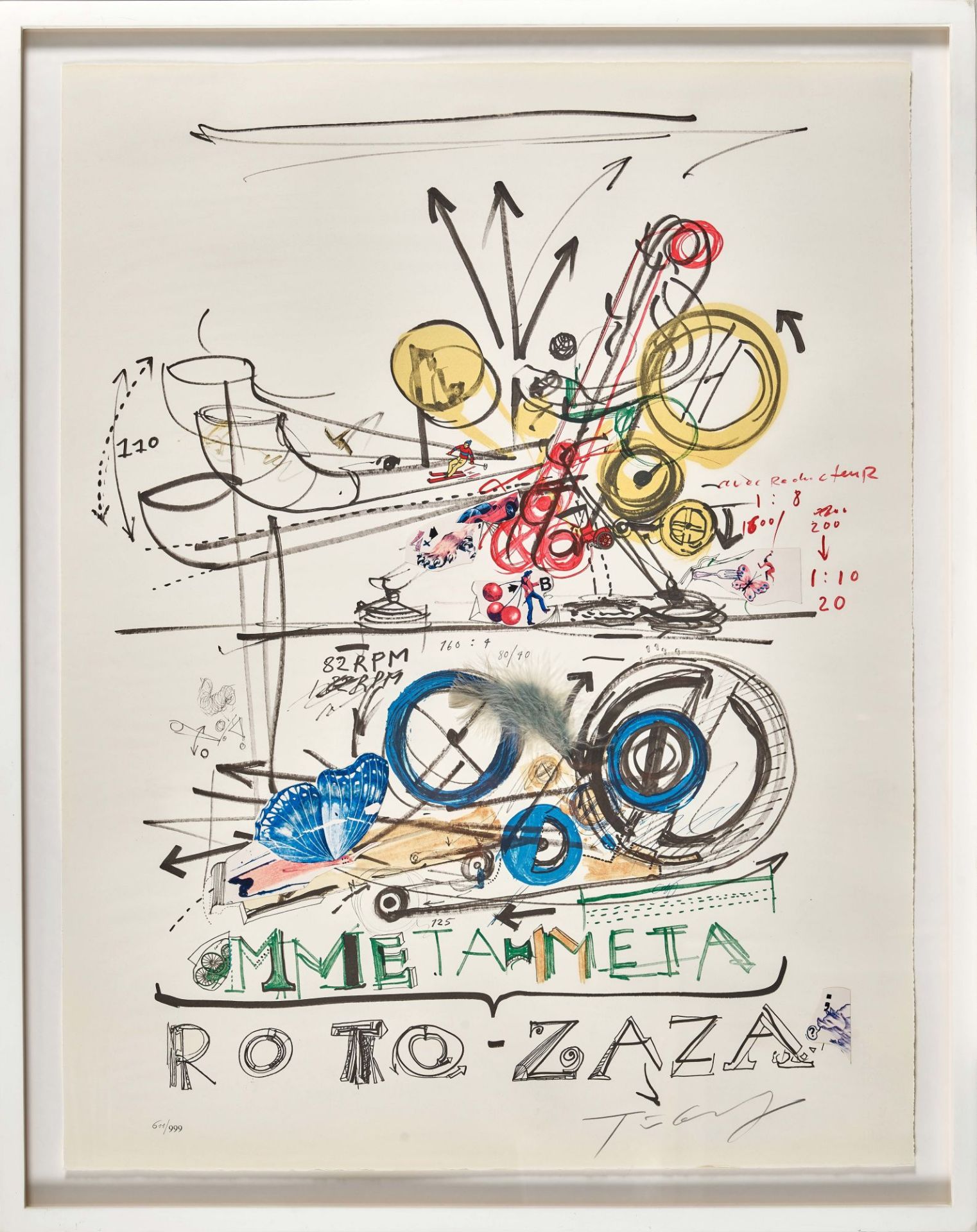 TINGUELY, JEAN: "Roto-Zaza". - Bild 2 aus 2