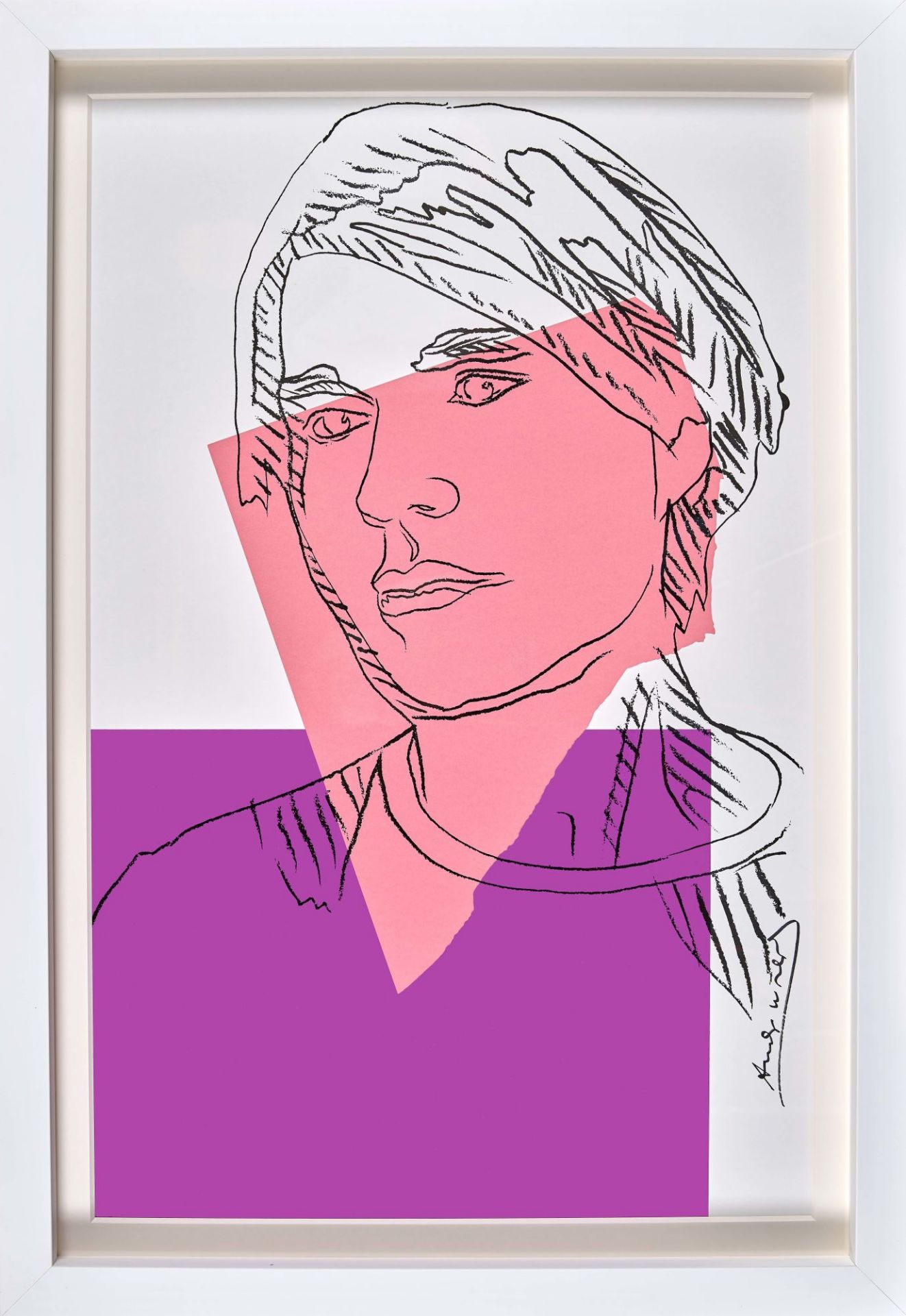 WARHOL, ANDY: "Self-Portrait". - Image 2 of 2