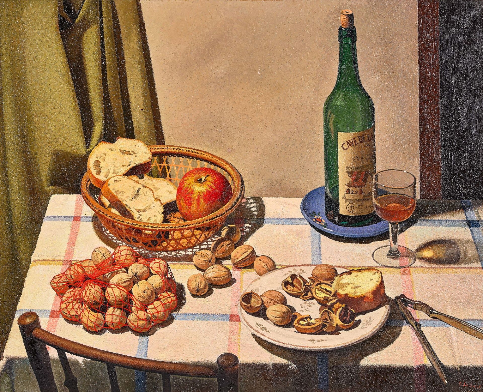 JAQUES, PIERRE: "Le vin et les noix".