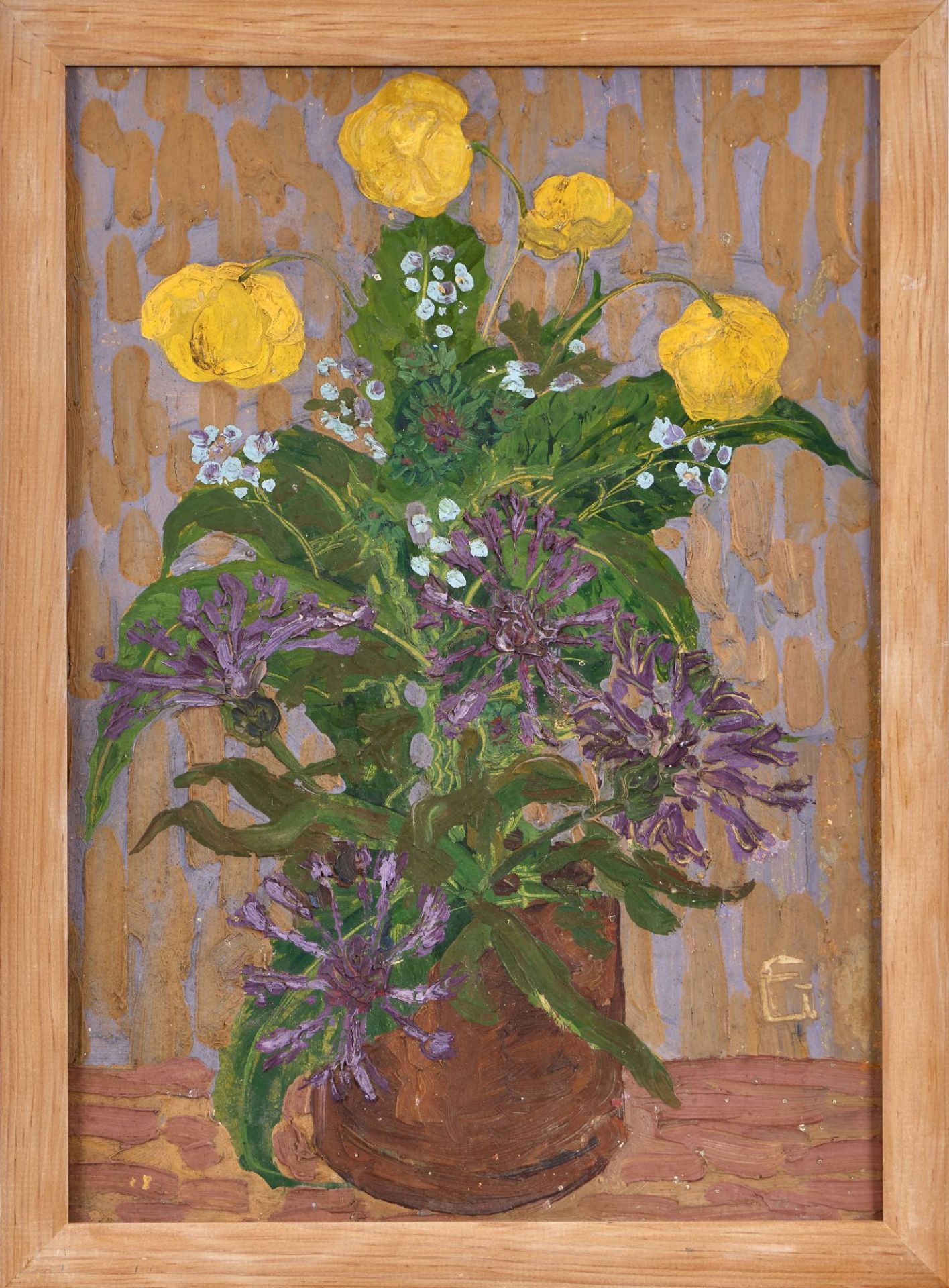 GEIGER, ERNST SAMUEL: "Blumen". - Bild 2 aus 2