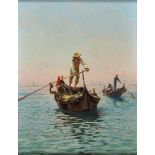 CALAME, ARTHUR (EIGTL. JEAN BAPTISTE ARTHUR): "En pleine lagune - Venice".