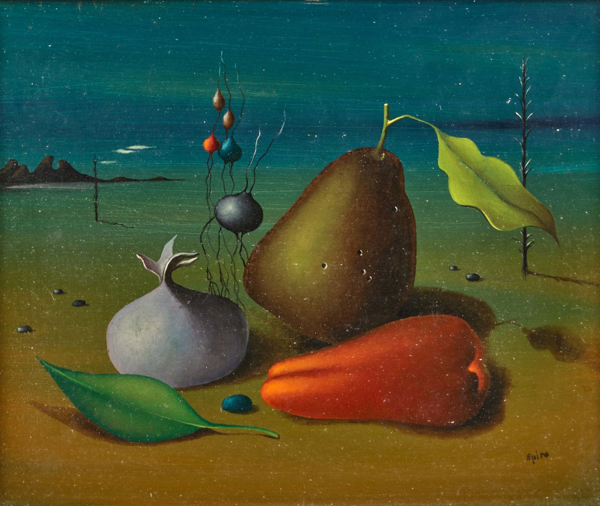 SPIRO, GEORGES: "Nature morte".