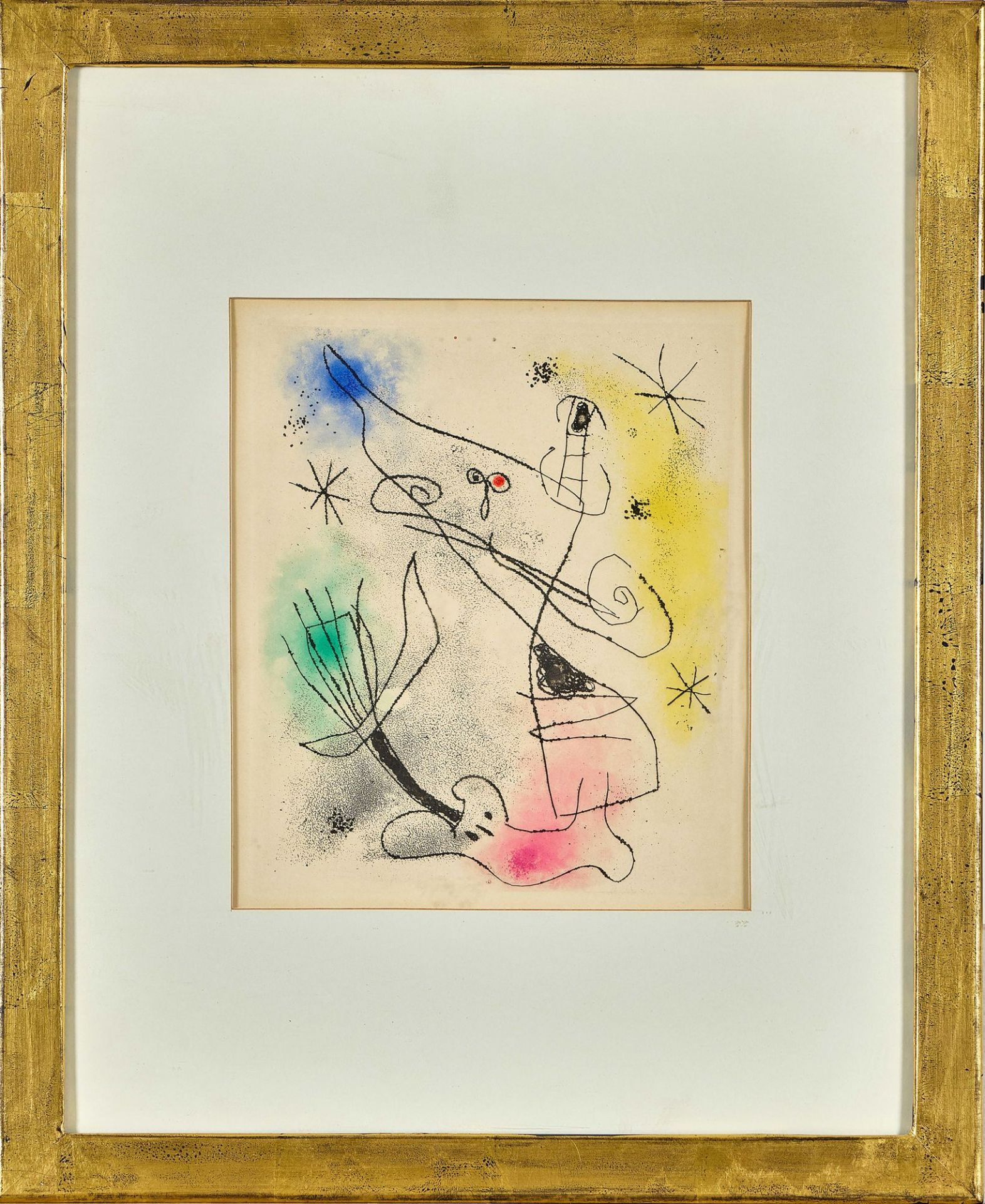 MIRÓ, JOAN: "Feuilles éparses". - Bild 2 aus 2