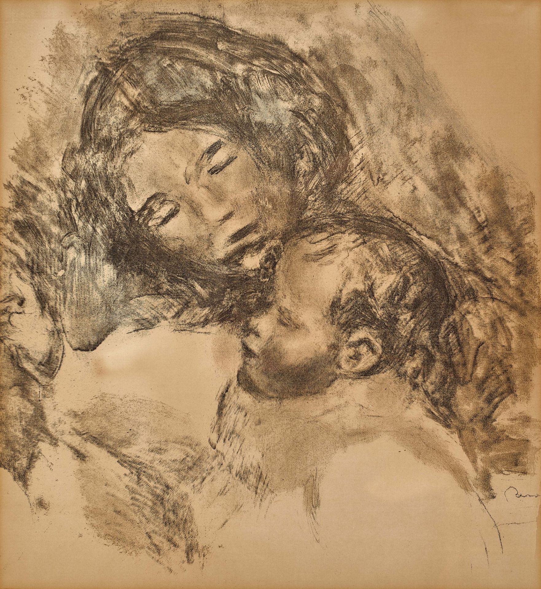 RENOIR, PIERRE-AUGUSTE: "Maternité".