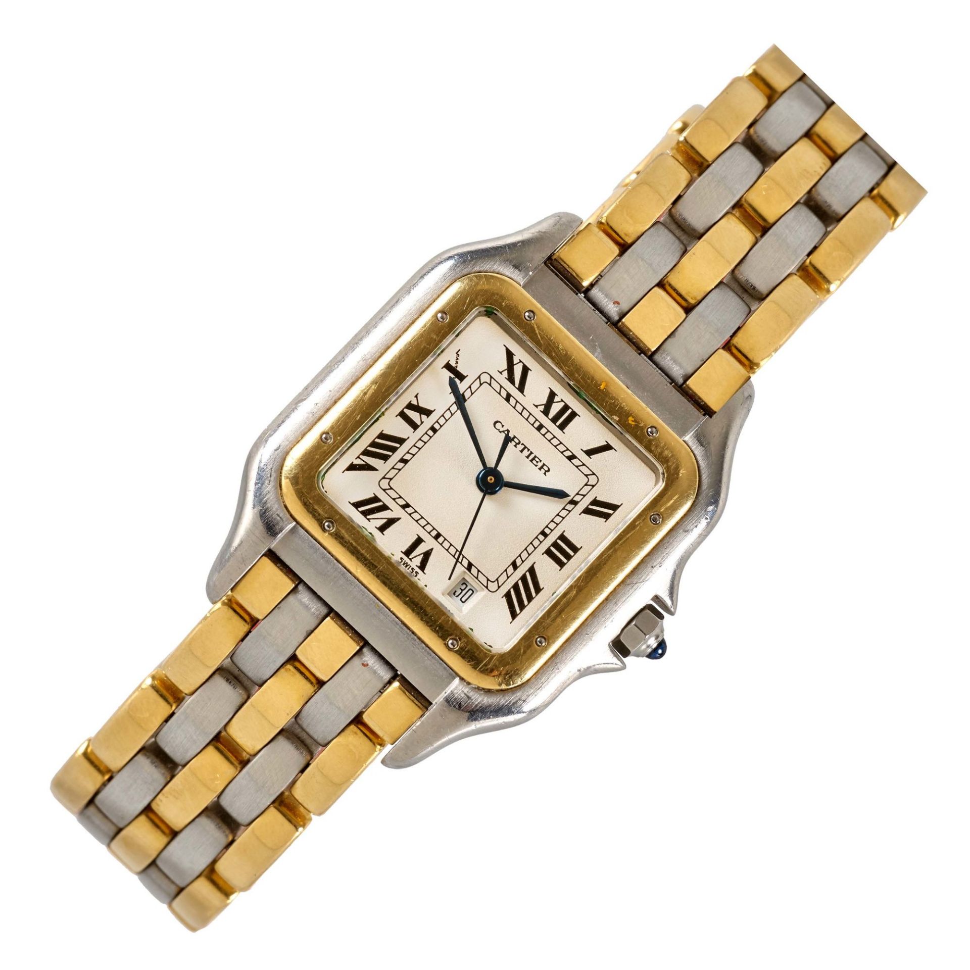 CARTIER: Armbanduhr "Panthère de Cartier".