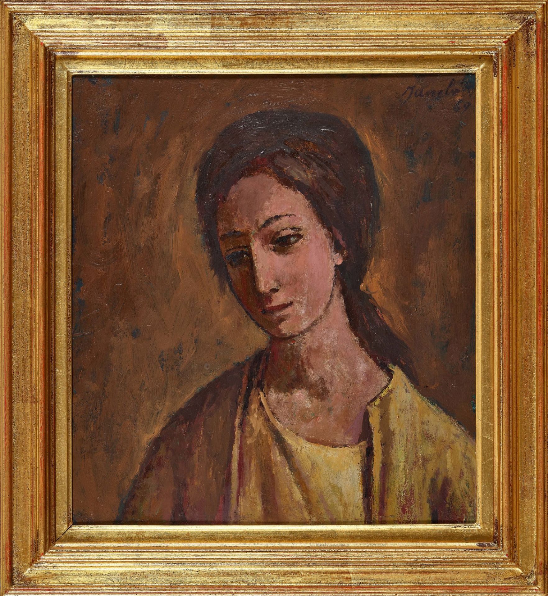 JANEBÉ (EIGTL. BARRAUD-PELLET, JEANNE): Porträt einer Frau. - Image 2 of 2