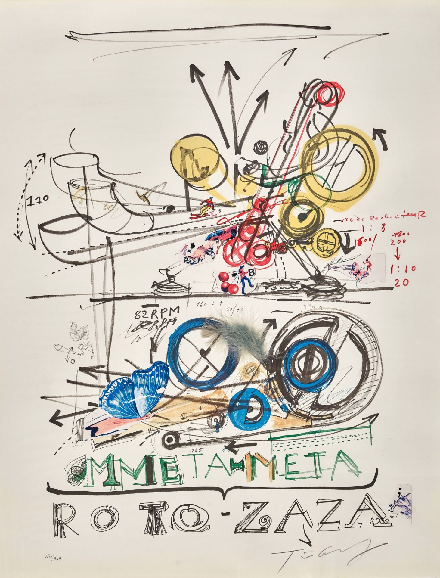 TINGUELY, JEAN: "Roto-Zaza".