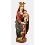 SPANIEN, UM 1700: Madonna mit Kind.