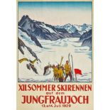 CARDINAUX, EMIL: "Jungfraujoch 1929, XII. Sommer Skirennen".