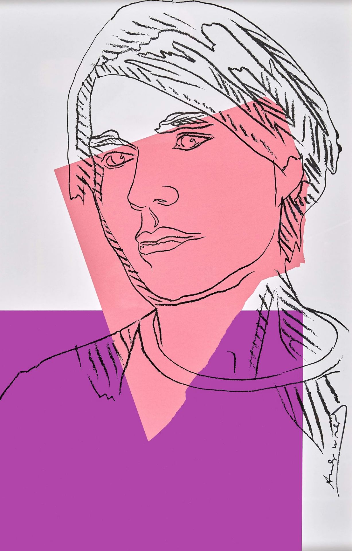 WARHOL, ANDY: "Self-Portrait".