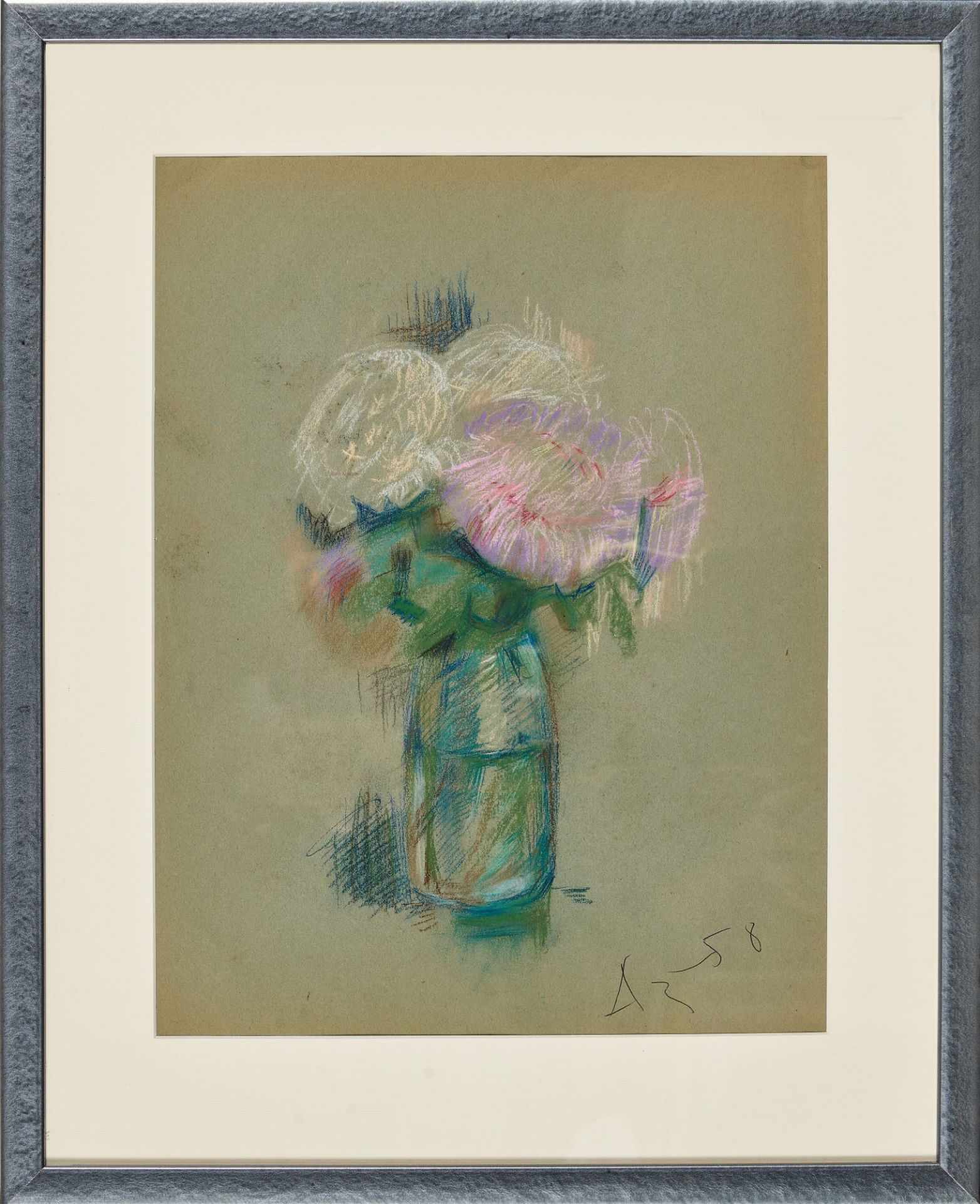 ZVEREV, ANATOLY TIMOFEEVIC: Blumenbouquet. - Image 2 of 2
