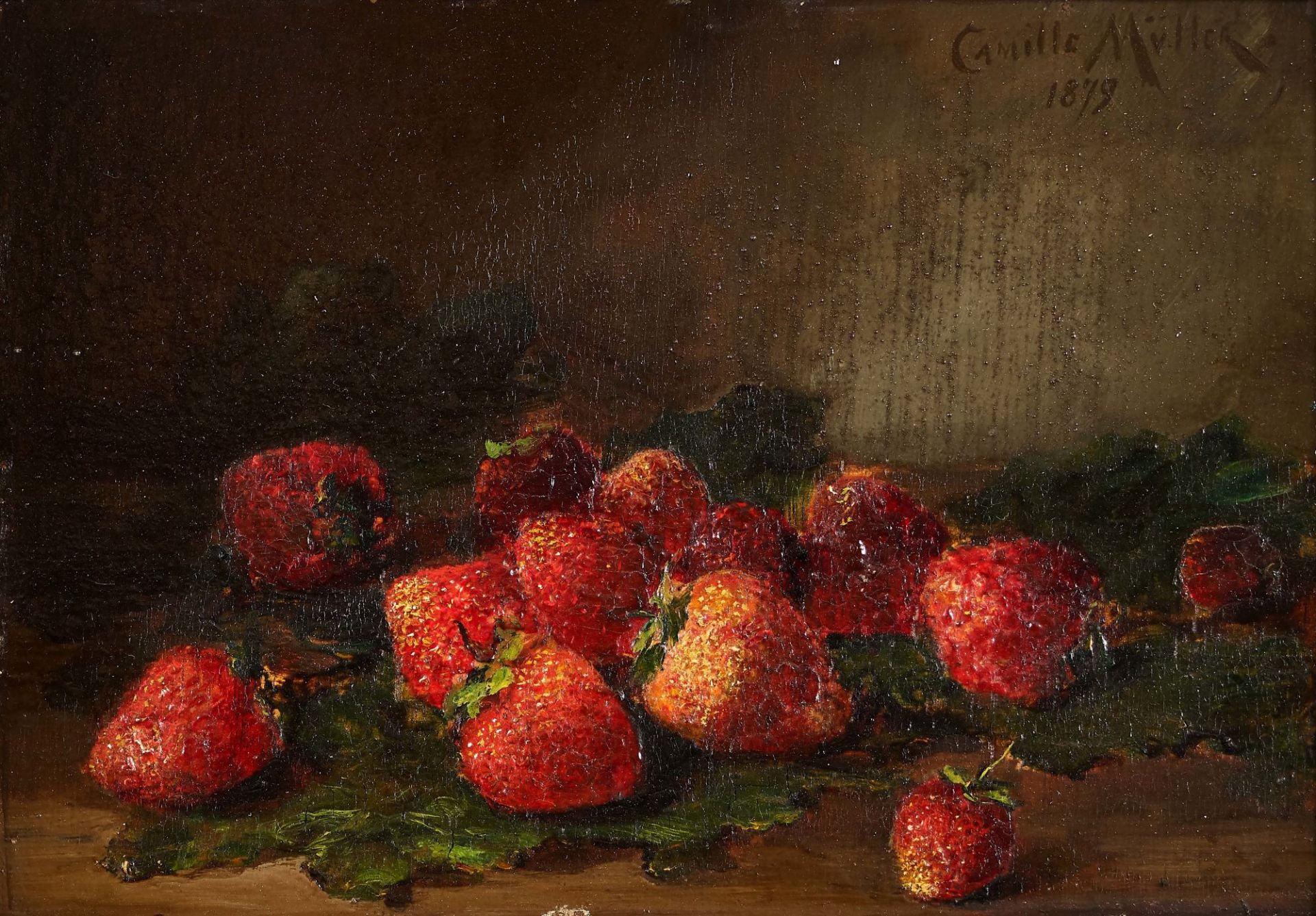 MÜLLER, CAMILLE: Les fraises.