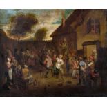 TENIERS, DAVID II, Kopie - Copy: Bäuerliche Festgesellschaft beim Tanz.