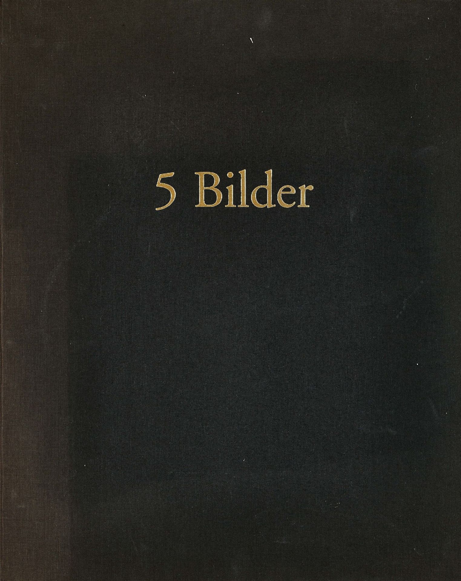 GERTSCH, FRANZ: "5 Bilder".