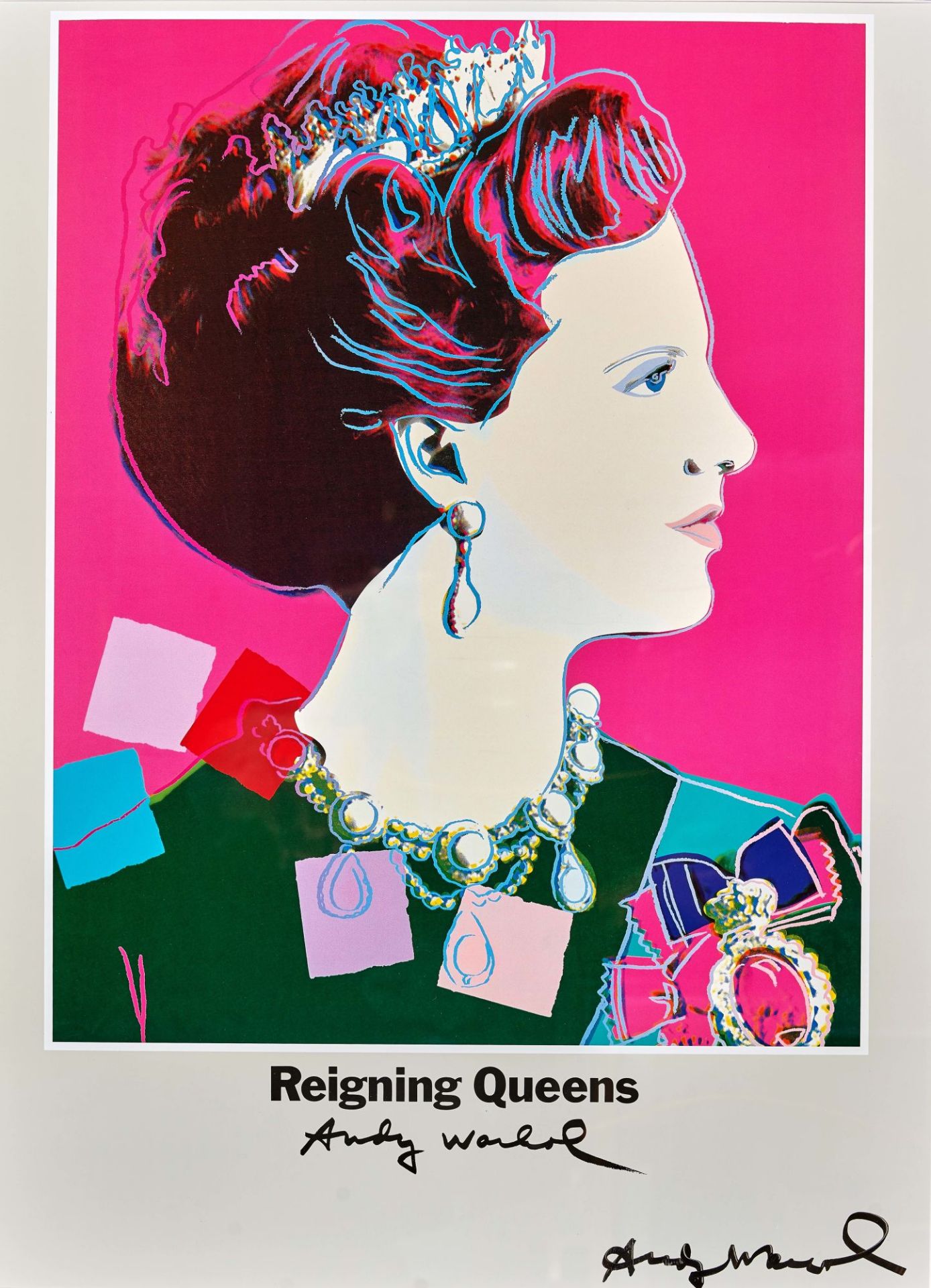 WARHOL, ANDY: "Reigning Queens (Queen Margarethe II of Denmark)".