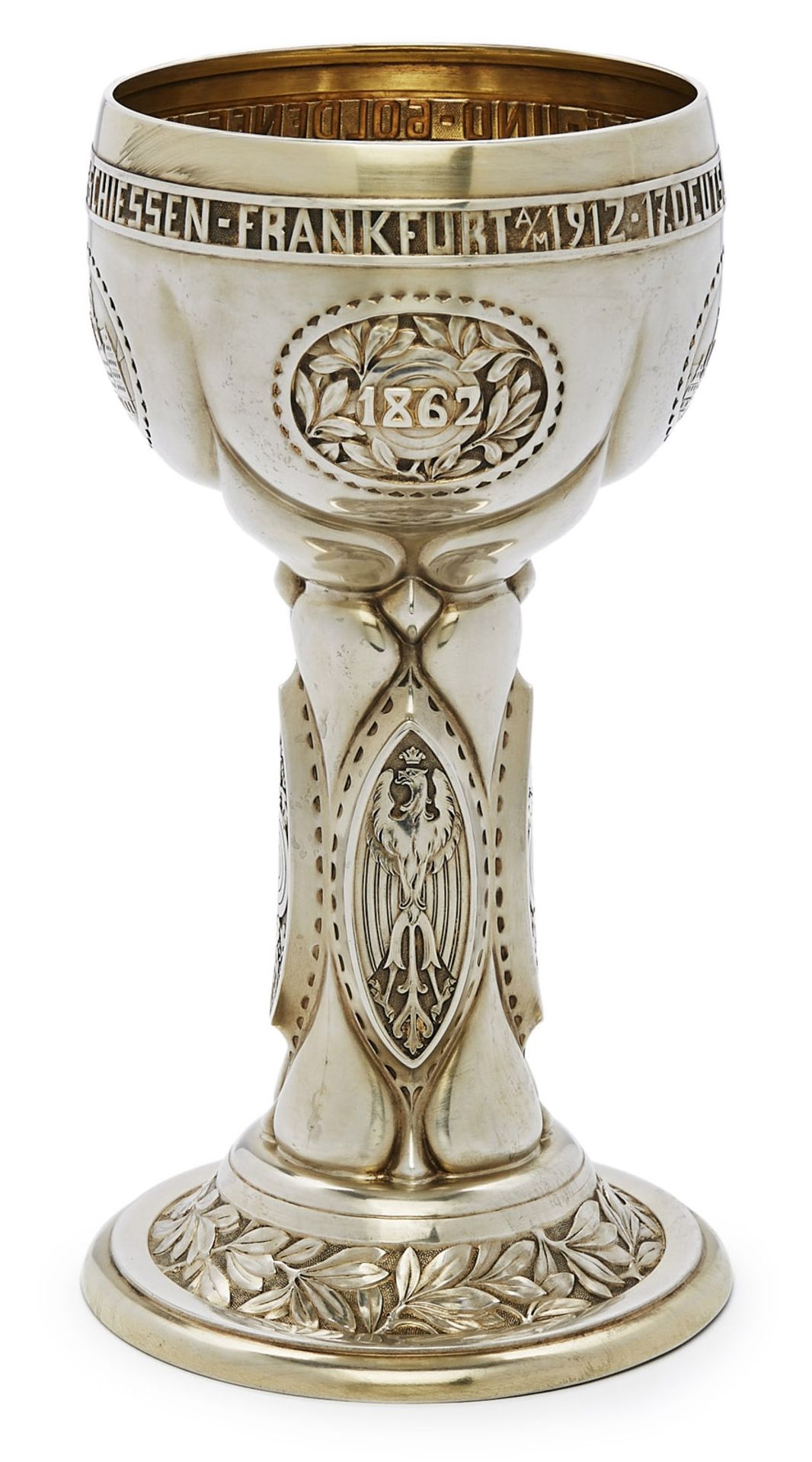 Pokal "Jubiläums-Schiessen Frankfurt 1912". - Image 2 of 2