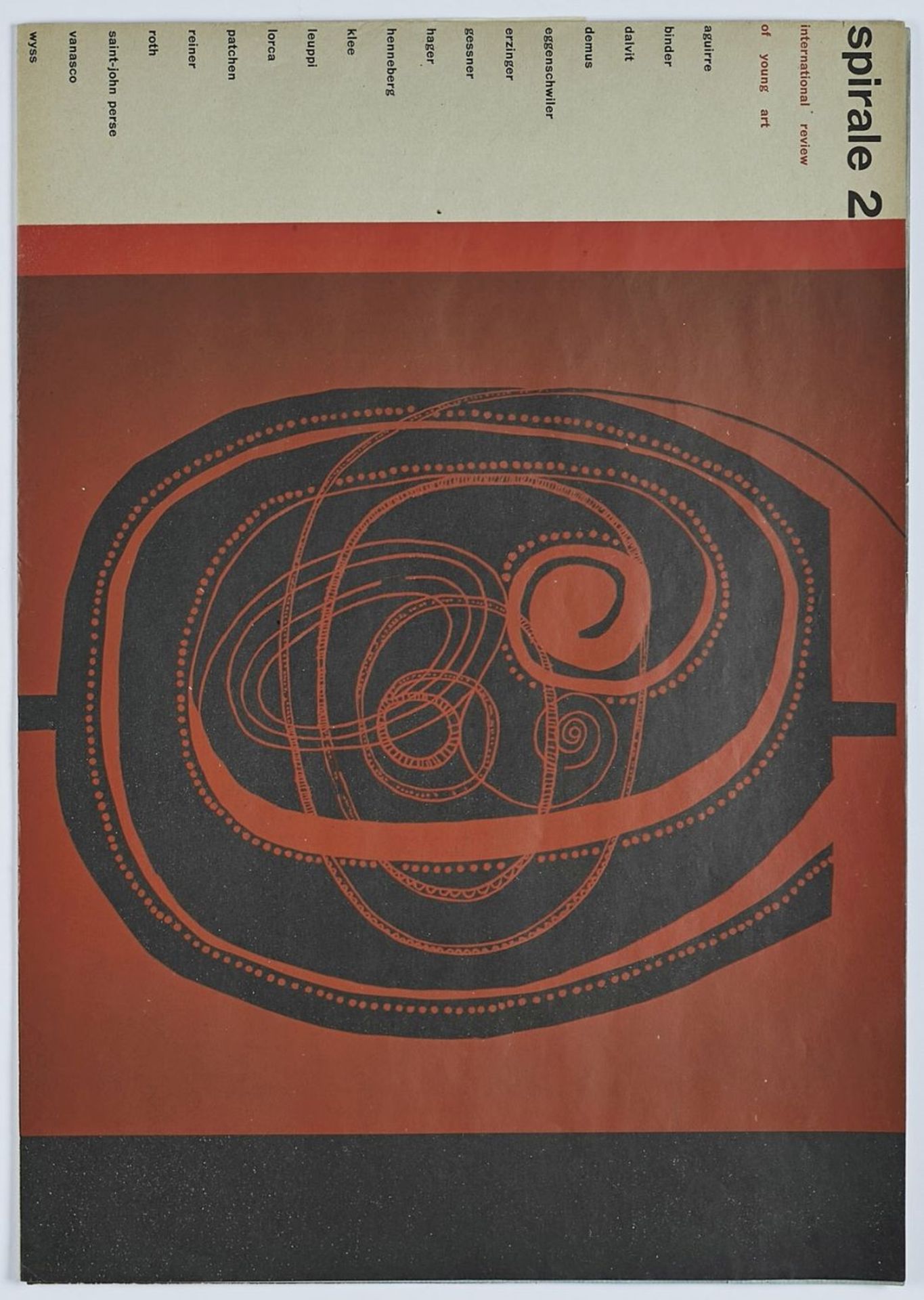 "spirale #2. International review of young art" 1953 - Bild 2 aus 4