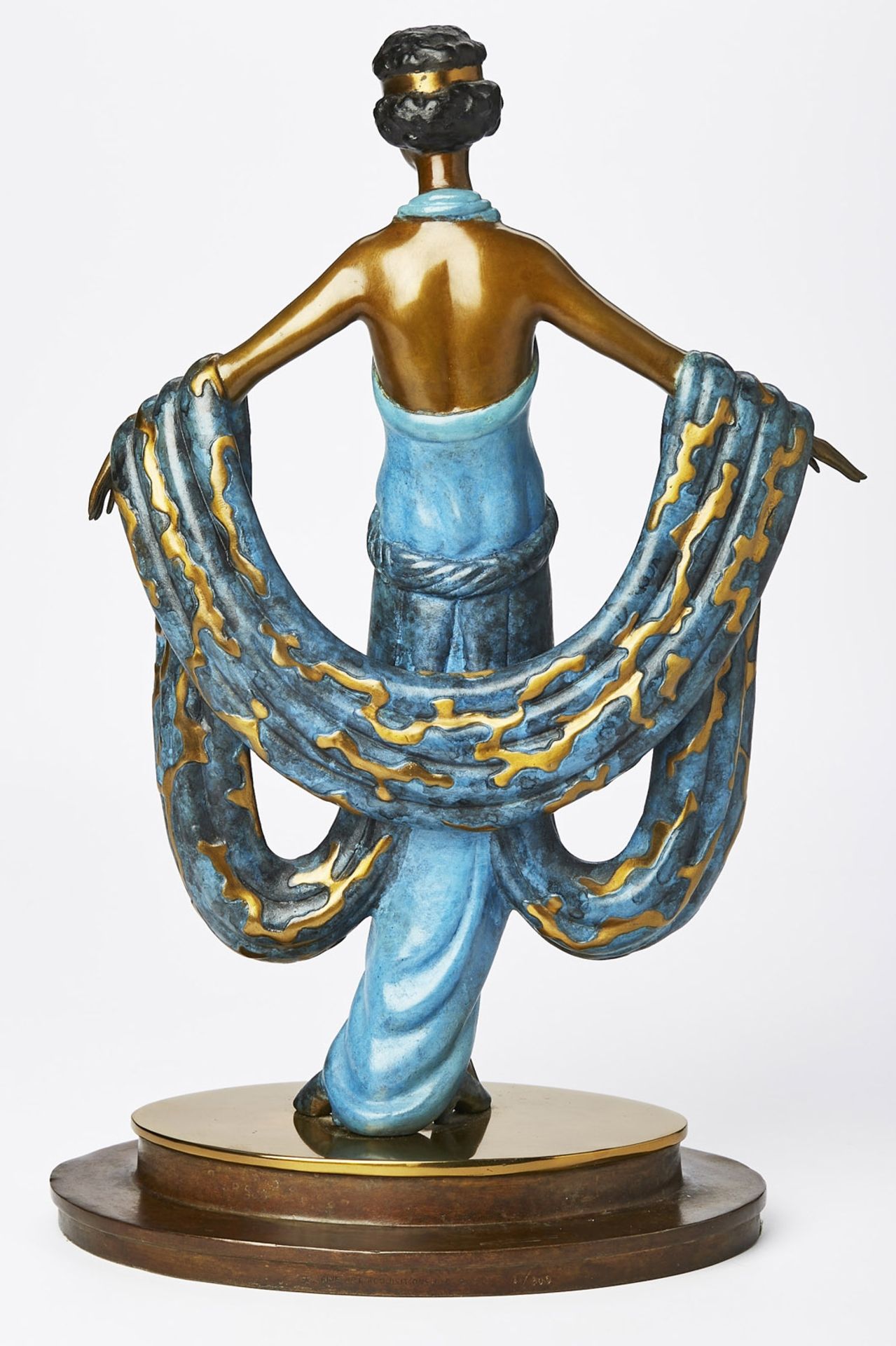 Bronze Erté: "Gala", Art Deco-Stil, 1980. - Image 3 of 3