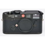 Leica M6 Sucherkamera, Body, Schwarz.