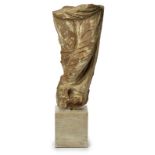 Antike Skulptur: Fragment der Muse Klio, römisch 1. - 2. Jh. n. Chr.