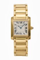 Damenarmbanduhr Cartier Tank Francaise, 1990er Jahre