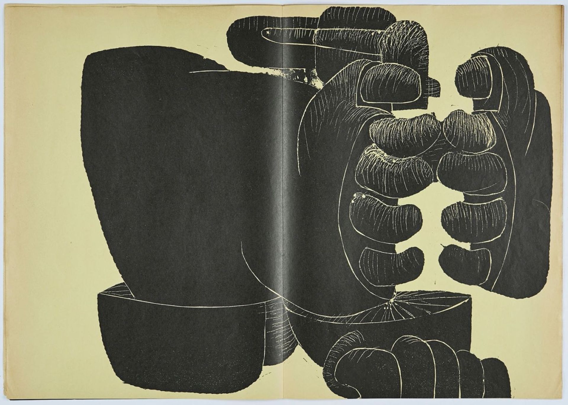"spirale #1. internationale zeitschrift für junge kunst" 1953 - Image 3 of 4