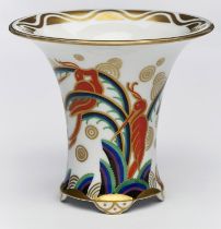 Vase "Vögel", Art Deco, Rosenthal um 1920.
