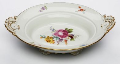 Ovale Schale, Meissen um 1900.