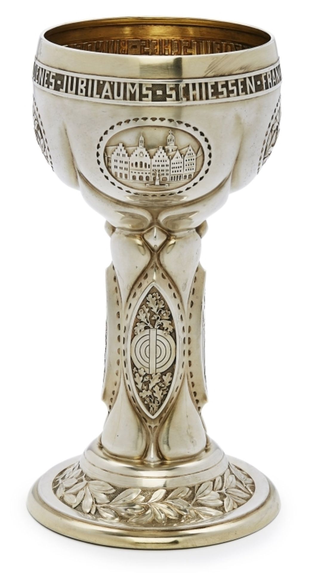 Pokal "Jubiläums-Schiessen Frankfurt 1912".