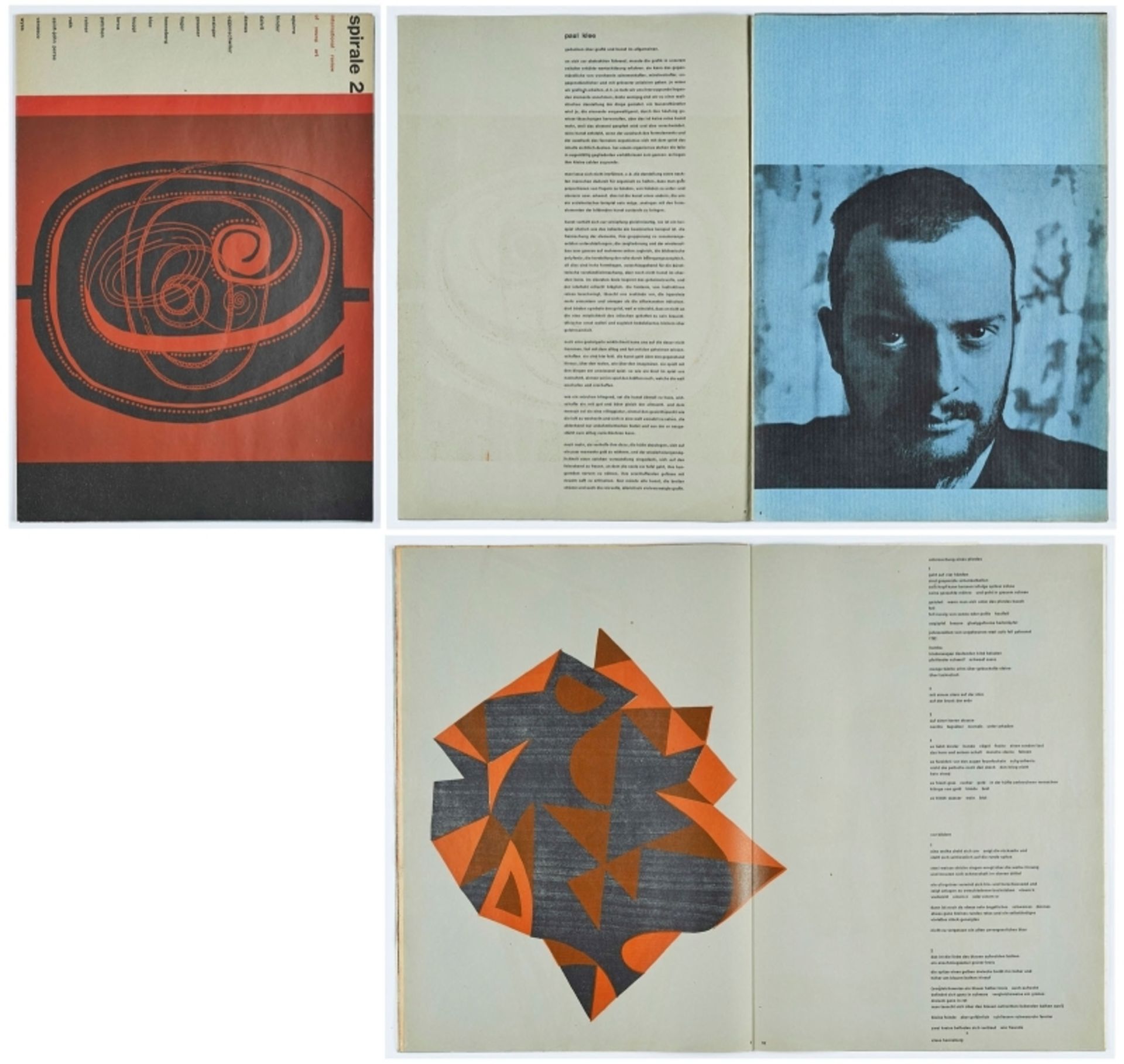 "spirale #2. International review of young art" 1953