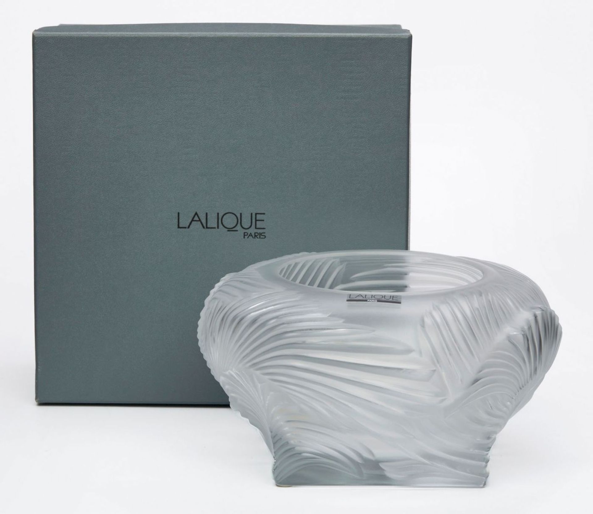 Vase "Hutan", Lalique Ende 20. Jh. - Bild 2 aus 2