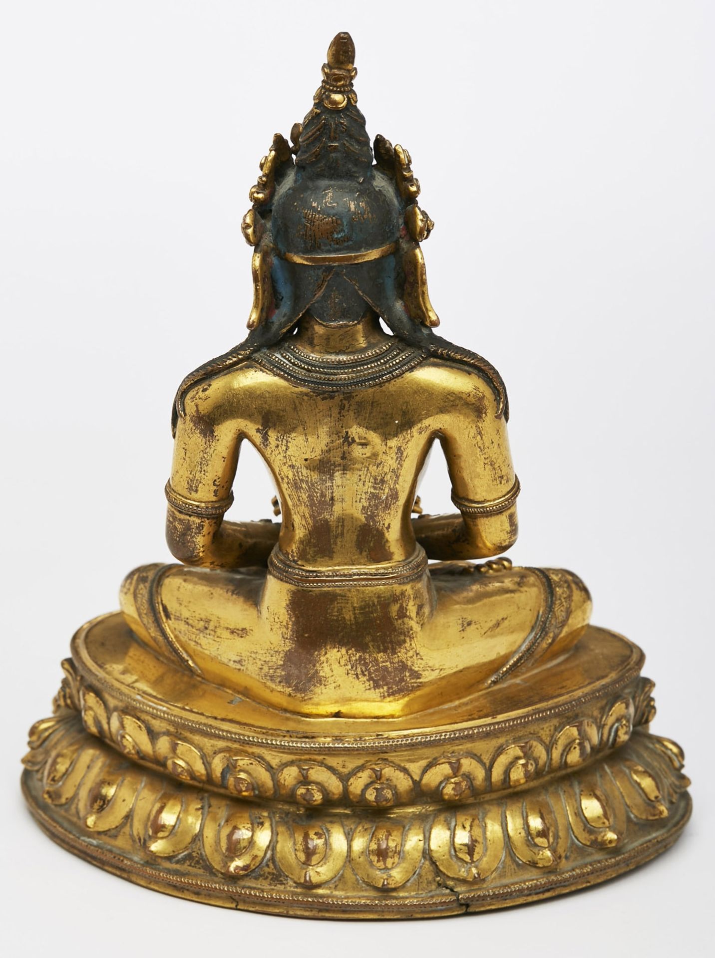 Buddha mit Räucherschale, wohl Nepal 18. Jh. - Image 3 of 10