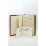 RADCLYƯE-HALL (MARGUERITE) POEMS OF THE PAST & PRESENT, FIRST EDITION, sm.4to, full red calf by